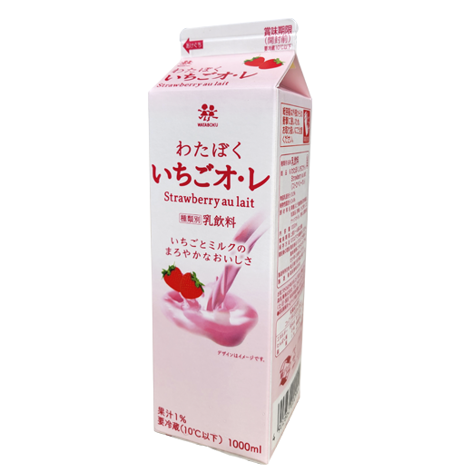 わたぼくいちごオ・レStrawberry au lait | 森乳業株式会社 | わたしと